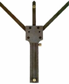 Inder Black Bend Radius Gauge