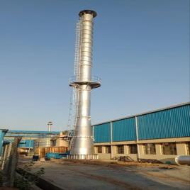 Industrial Boiler Chimney with Bag Filter