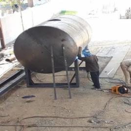 Industrial Boiler & Expansion Tank