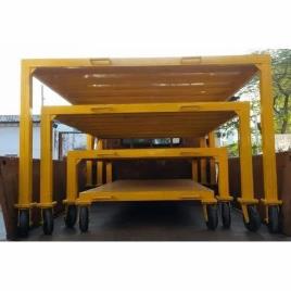 Industrial Crafts MS Sheet Trolley