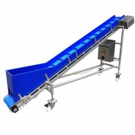 Industrial Inclined Belt Conveyor