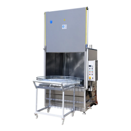 Industrial Parts Washer, 500 Kg Front Load