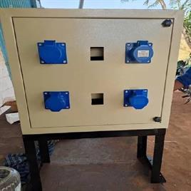 Industrial 4 Pin Plug Socket Panel