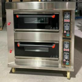 Large 2 Deck Gas Baking Oven