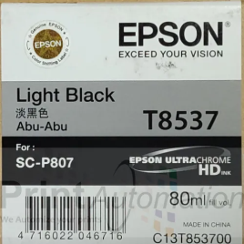 Epson Light Black Ink Cartridge T8537 SC-P807