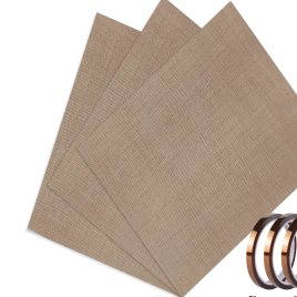 INK-WELL Brown Teflon Heat Press Sheet, 1mm