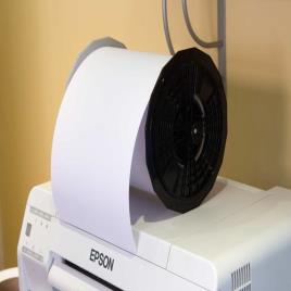 Ink-Well Professional Photo Paper Roll - Luster Grain 260 GSM