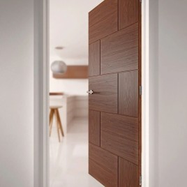 Apartment Interior Plywood Door