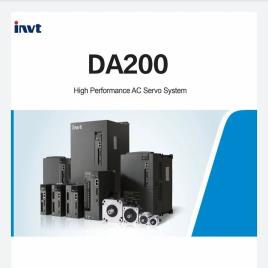 Invt Servo Motor DA200 Series, Single Phase