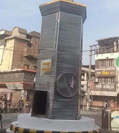 Ionizer Stainless Steel Public Place Tower