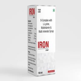 Custom Iron Folic Acid Syrup, Prescription