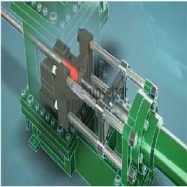 DTI Hydraulic Upsetting Machine for Iron Bars, 3 Phase