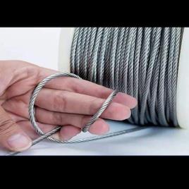 Iron Galvanized Fencing Wire, 1000 m