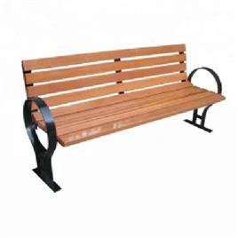 Wooden Iron Garden Bench