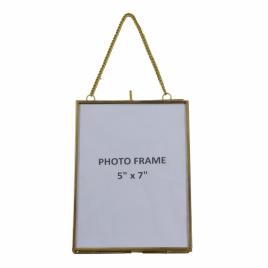 Iron Golden Decorative Photo Holder
