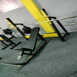 Gym Iron Incline Press
