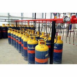 Iron LPG Cylinder Gas Bank Industrial