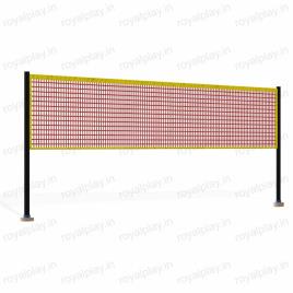 Iron Multicolor Badminton Net Poles