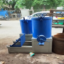 Iron PVC Mixing Machine, Semi-Automatic, 500-1000 L Capacity