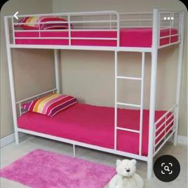 Kids Iron Single Bunk Bed