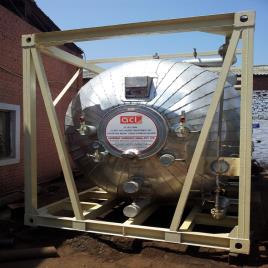 Isolated Container Galvanized Steel ISO Tank