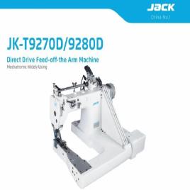 Jack 3-Needle Puller Feed-Arm Machine