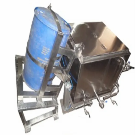 Jacketed Tank with Drum Unloading Equipment