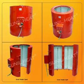 Jacketed Drum Heating Machine with Center Opening