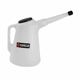 Plastic Measuring Can 8L White Jar