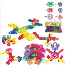Plastic Jigsaw Building Blocks
