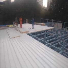 Color Coated PUF Roofing Panel