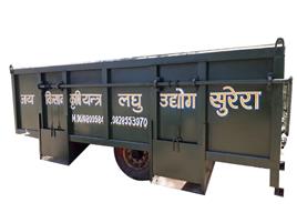 JKKYU Mild Steel Hopper Trolley 3 Ton