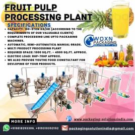 Cold Pressed Juice Extraction Plant