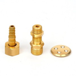 Jyoti Polished Brass Fitting Component, 3/4 inch