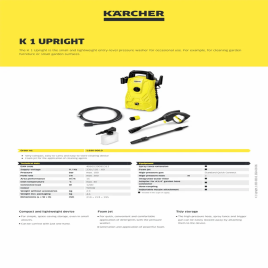 Karcher Upright Pressure Device 100 Bar