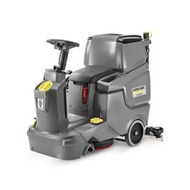 Commercial Ride On Scrubber Drier Machine