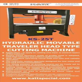 Katt Hydraulic Movable Traveler Cutting Machine KS-25T
