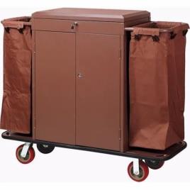 Keemoto Mild Steel Hotel Linen Trolley