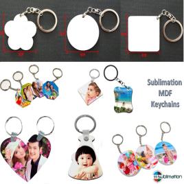 MDF Sublimation Key Chain Blanks