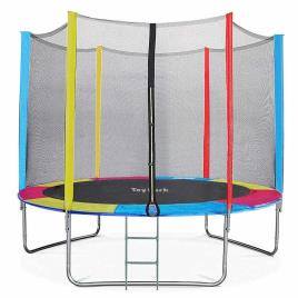 Khelo Kudoo Steel 14 Ft Premium Enclosed Trampoline