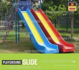 FRP Double Roller Play Slide