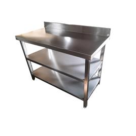 Stainless Steel Mirror Finish Kitchen Table