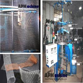 Industrial Knitted Filter Mesh Machine