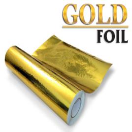 Kolon PVC Aluminum Golden Foil Roll