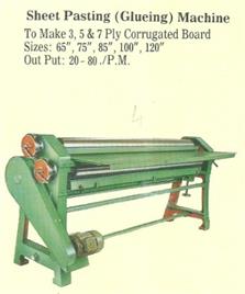 Krishna Sheet Pasting Glue Machine