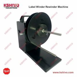 Kshivo DC External Label Winding Rewinding Machine