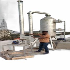 LS Wire Fume Control Machine