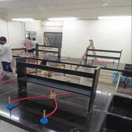 Laboratory Gas Pipeline Installation