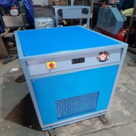 Blue Laboratory Cooling Machine