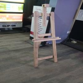 Lakshya Signages 2ft Wooden Easel